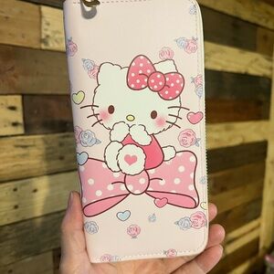 Full Size Bow Hello Kitty Wallet
